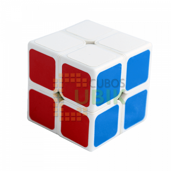 Cubos Rubik Shengshou 2x2 Aurora Base Blanca